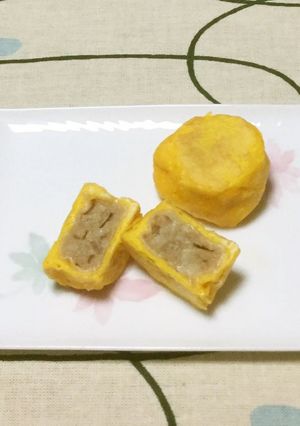 お弁当に☆コロッと☆焼売in卵焼き-レシピのメイン写真