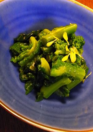 菜の花の昆布茶和え-レシピのメイン写真