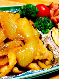 カレー粉だけ!カレー風味の生姜焼き☆-レシピのメイン写真