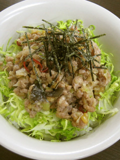簡単金山寺肉みそ丼-レシピのメイン写真