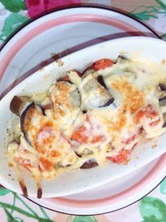 トマト×チーズ×茄子-レシピのメイン写真