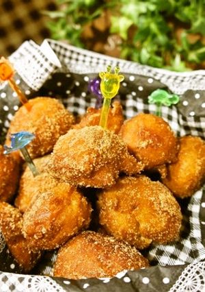 HMで♪息子が独占したがる揚げドーナツ-レシピのメイン写真