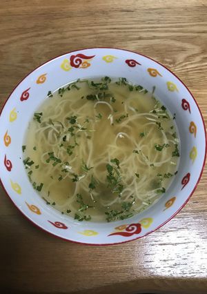パクチーにゅうめん-レシピのメイン写真