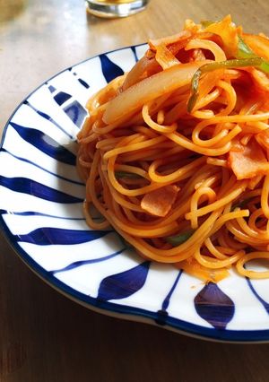 ベーコンで美味しいナポリタン-レシピのメイン写真