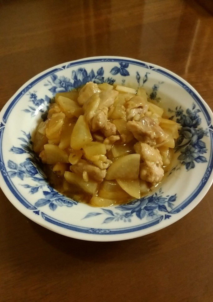 ■簡単■もも肉と大根の煮込　ニンニク風味-レシピのメイン写真