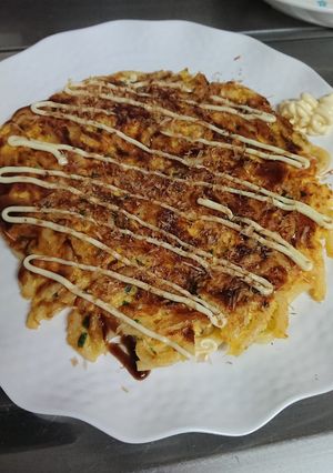 うどんのお好み焼き風-レシピのメイン写真