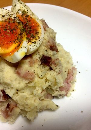 カリカリベーコンのポテトサラダ-レシピのメイン写真