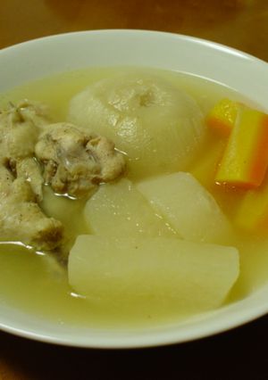 圧力鍋で♪大根と鶏手羽元の中華風ポトフ-レシピのメイン写真