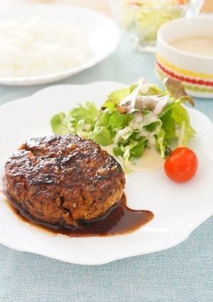チョコっとぅ。でおいしいハンバーグ-レシピのメイン写真