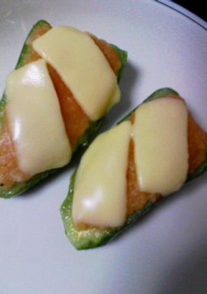 ピーマンのポテトつめ-レシピのメイン写真