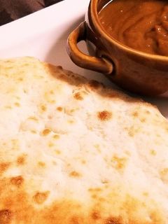 1人分 レンジとグリルで時短 ナン-レシピのメイン写真