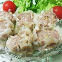 A picture of 簡単☆筍入りフライパンでしゅうまい☆.