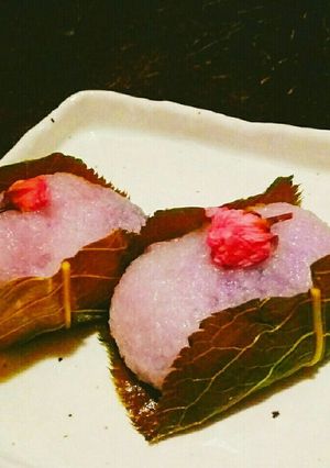 蒸し器で簡単！｢春の道明寺｣-レシピのメイン写真