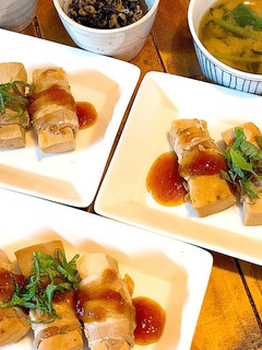 肉巻き高野豆腐-レシピのメイン写真