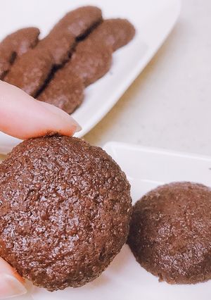 ❁[卵・乳製品不使用]簡単ココアクッキー-レシピのメイン写真