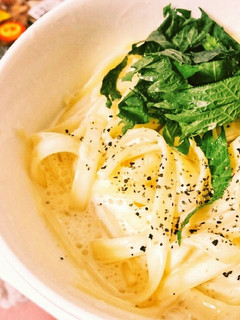 塩レモンの濃厚クリームパスタ-レシピのメイン写真