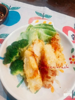 明太子ポテトin竹輪の天ぷら-レシピのメイン写真