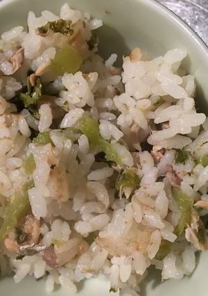 明日葉とツナの混ぜごはん-レシピのメイン写真
