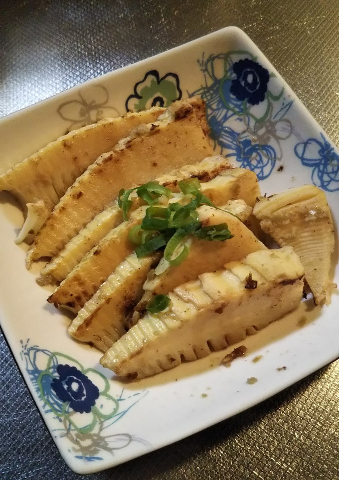 たけのこの柚子胡椒バター焼き-レシピのメイン写真