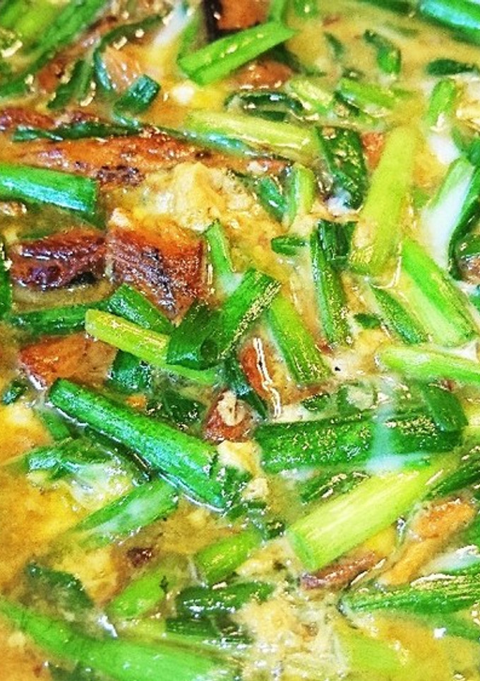 時短サンマ缶で❗早旨ニラの玉子とじ☆-レシピのメイン写真