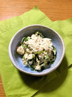 豆苗の簡単白和え-レシピのメイン写真