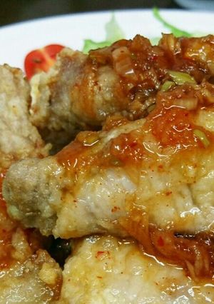 豚肉の唐揚げピリ辛中華たれ-レシピのメイン写真