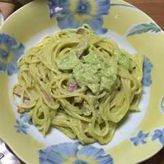 รูปของ アボカドペーストdeスパゲティ