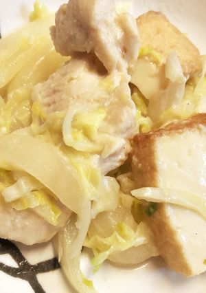 料亭の味で♪鶏むね肉の味噌マヨ炒め-レシピのメイン写真