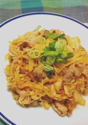 時短！豚キャベキムチ-レシピのメイン写真