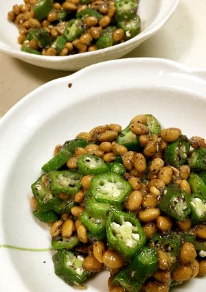 オクラ・納豆のゆかり和え-レシピのメイン写真