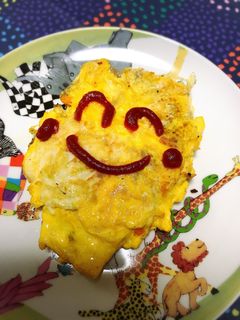 ふわふわオムレツ-レシピのメイン写真