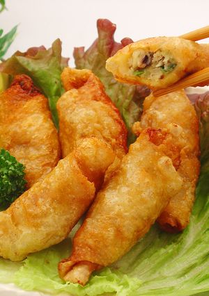 冷凍鶏かわぎょうざのごま油焼き-レシピのメイン写真