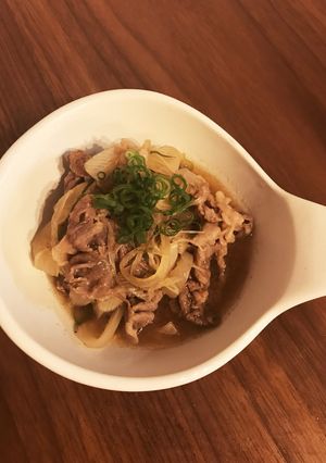 ねぎ牛皿-レシピのメイン写真