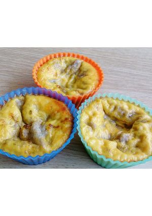 離乳食後期【バナナパンプディング】-レシピのメイン写真