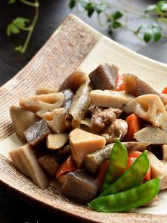 根菜たっぷり★炒り鶏(筑前煮)-レシピのメイン写真