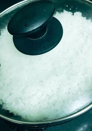 お手軽！フライパンでご飯を炊こう！-レシピのメイン写真