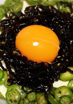 麺つゆで簡単味付け♡オクラと昆布の冷奴♡-レシピのメイン写真