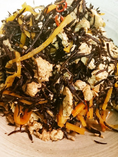 ひじきと豆腐の炒め煮-レシピのメイン写真