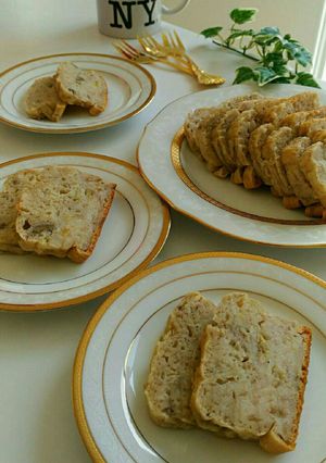 バナナ救済◎混ぜるだけ簡単パウンドケーキ-レシピのメイン写真