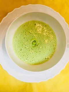 塩酒粕で旨♪青梗菜のふわふわポタージュ-レシピのメイン写真