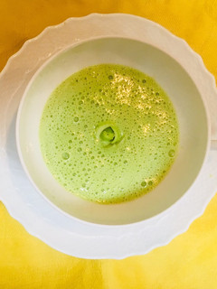 塩酒粕で旨♪青梗菜のふわふわポタージュ-レシピのメイン写真
