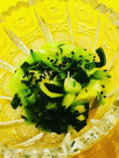 塩酒粕入り万能ネギ油で旨♪青梗菜のナムル-レシピのメイン写真