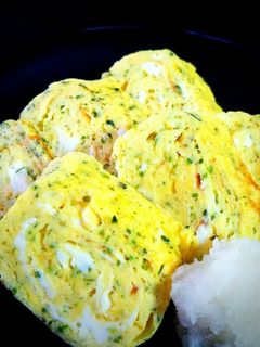 わが家の玉子焼き 青のりIN ◡̈*✧-レシピのメイン写真