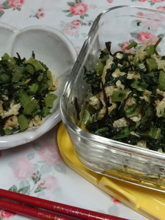 ノンオイルで大根葉の佃煮-レシピのメイン写真