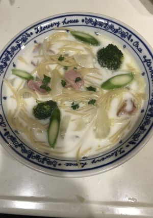 春野菜のスープスパゲティ-レシピのメイン写真