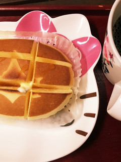 北海道チーズ蒸しケーキdeパンケーキ☆-レシピのメイン写真