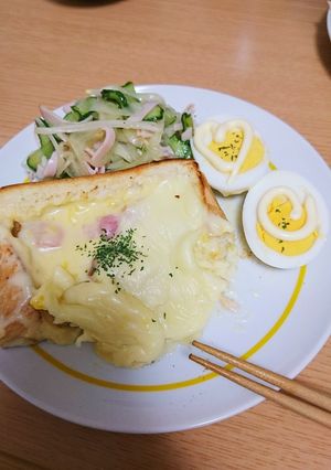 コンポタトースト(記録用)-レシピのメイン写真
