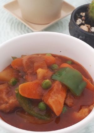 Mechado☆豚肉のトマト煮込み-レシピのメイン写真