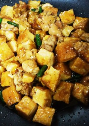鶏と厚揚げの照り焼き丼⭐-レシピのメイン写真