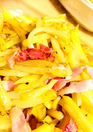 じゃがいもとベーコンの炒め物-レシピのメイン写真